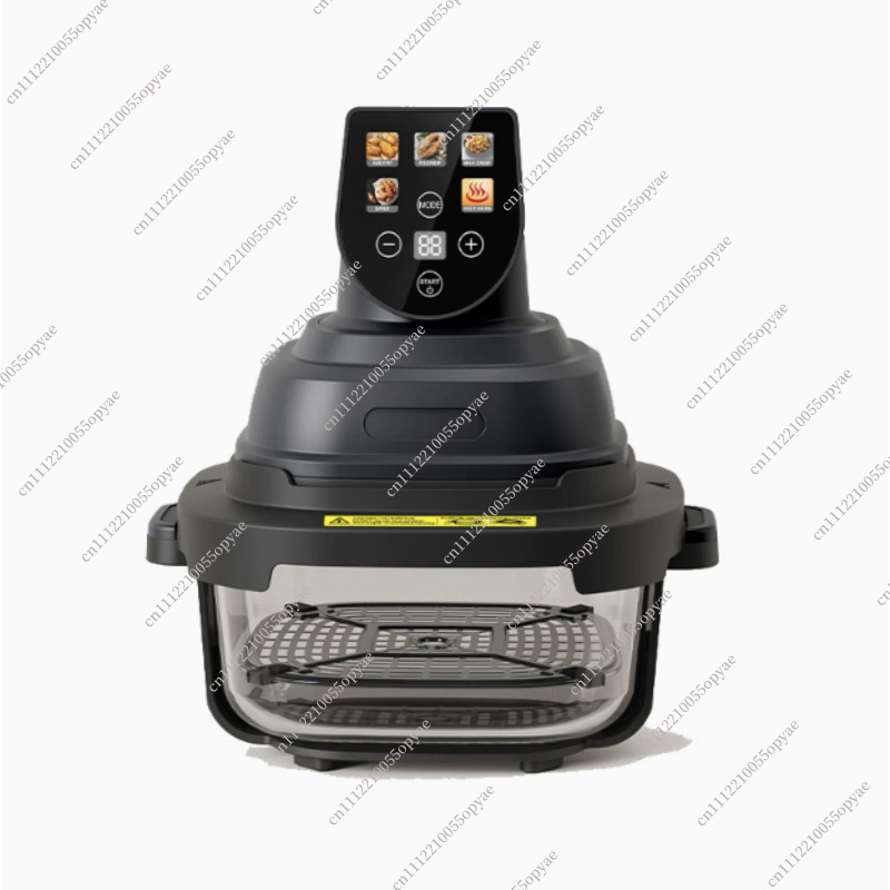 Air Fryer - Двухкорзинная аэрофритюрница с прозрачным окном, из