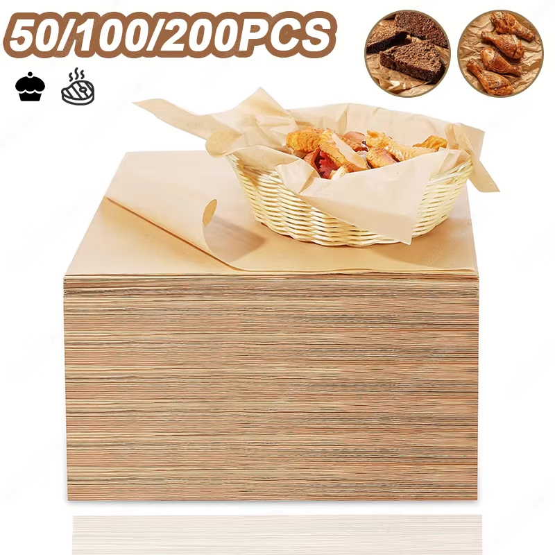 Air Fryer - 50/100/200 шт. бумага для выпечки, пергаментный