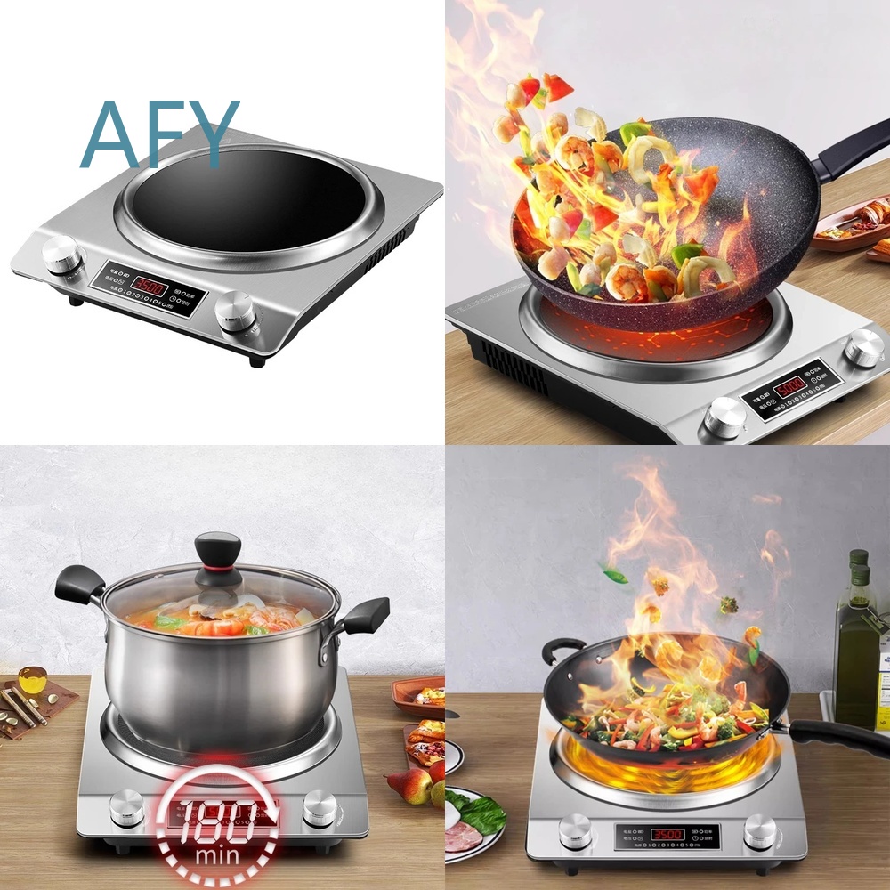 Induction Cooktop Portable - Индукционная плита 220В для домашней кухни,