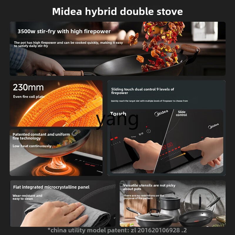 Индукционная плита CX с двумя  – обзор и цена Induction Cooker
