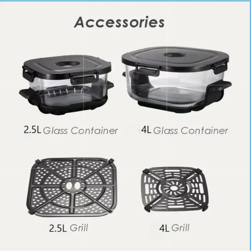 Портативная аэрофритюрница 6 в – обзор и цена Air Fryer